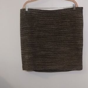 Ann Taylor Brown Mini Pencil Skirt for Cocktail